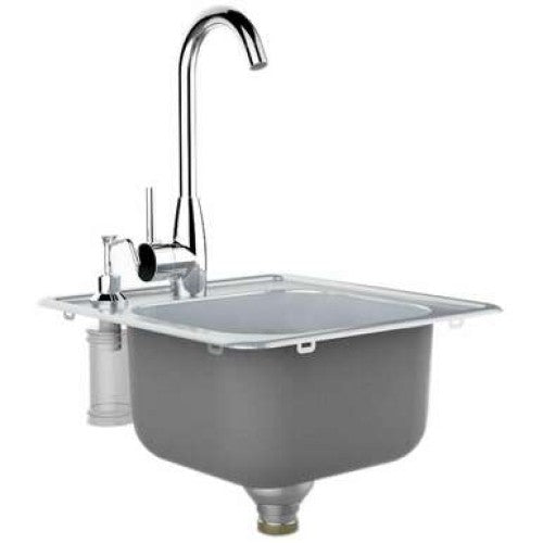 Sunstone Outdoor Rated Stainless Steel Drop In Sinks - A-SS17