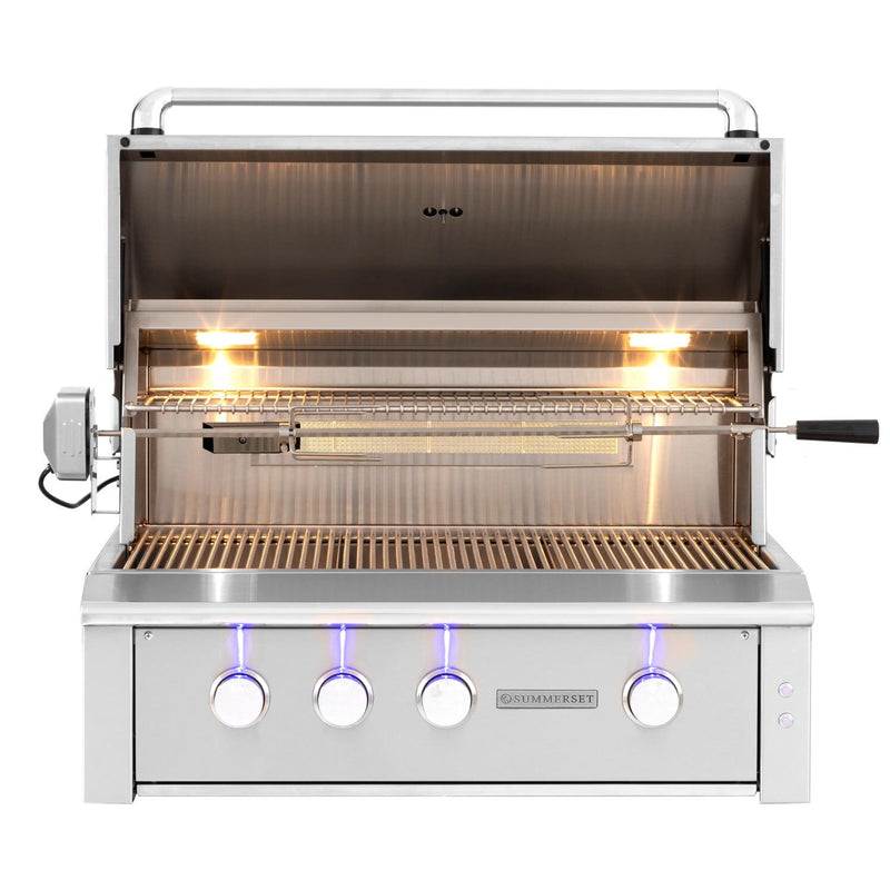 Summerset Alturi - 36-Inch 3-Burner Built In Grill - Liquid Propane Gas - ALT36T-LP