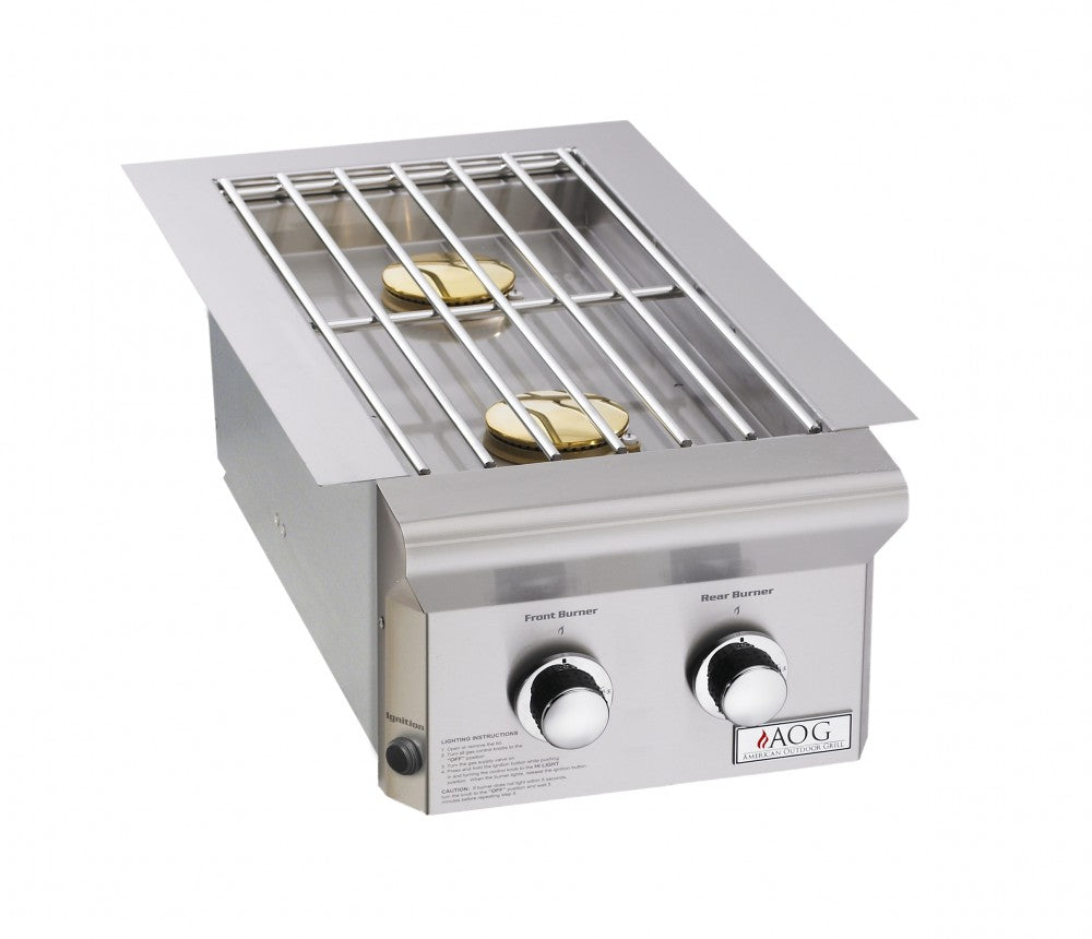 American Outdoor Grill L-Series Drop-In Natural Gas Double Side Burner - AOG3282L
