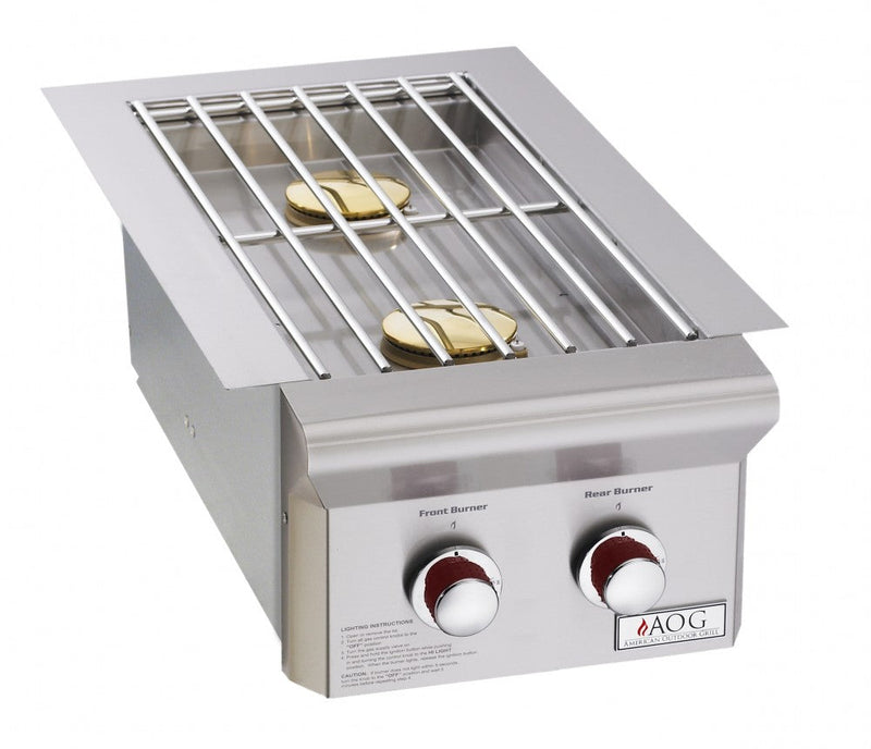 American Outdoor Grill T-Series Drop-In Propane Gas Double Side Burner - AOG3282PT