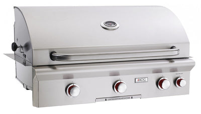 American Outdoor Grill T-Series - 36-Inch 3-Burner Built-In Grill with Rotisserie - Natural Gas - AOG36NBT