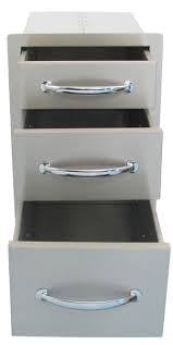 Sunstone Classic 14 Inch Triple Access Drawer - B-TD18