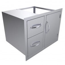 Sunstone Signature Series Beveled Style Double Drawer- BA-DDC30