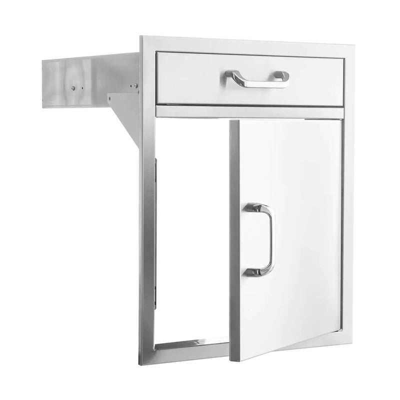 PCM 260 Series 21 Inch Access Door & Drawer Combo - BBQ-260-SV24-DR1