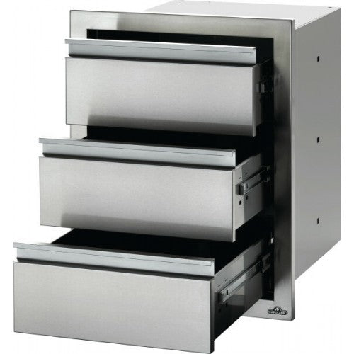 Napoleon 18 Inch Stainless Steel Triple Drawer - BI-1824-3DR