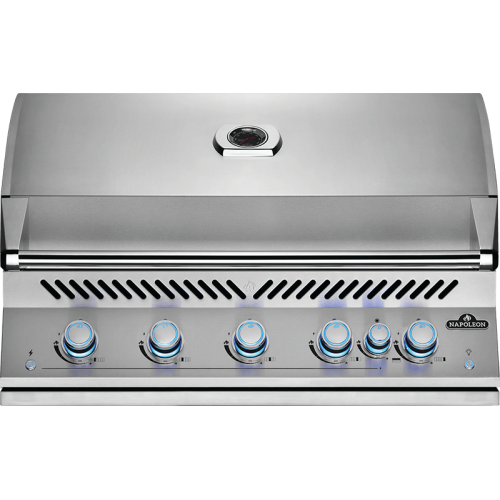 Napoleon Built In 700 Series 38 RB - 38-Inch 5-Burner Built-In Grill with Infrared Rear Burner - Liquid Propane Gas - BIG38RBPSS