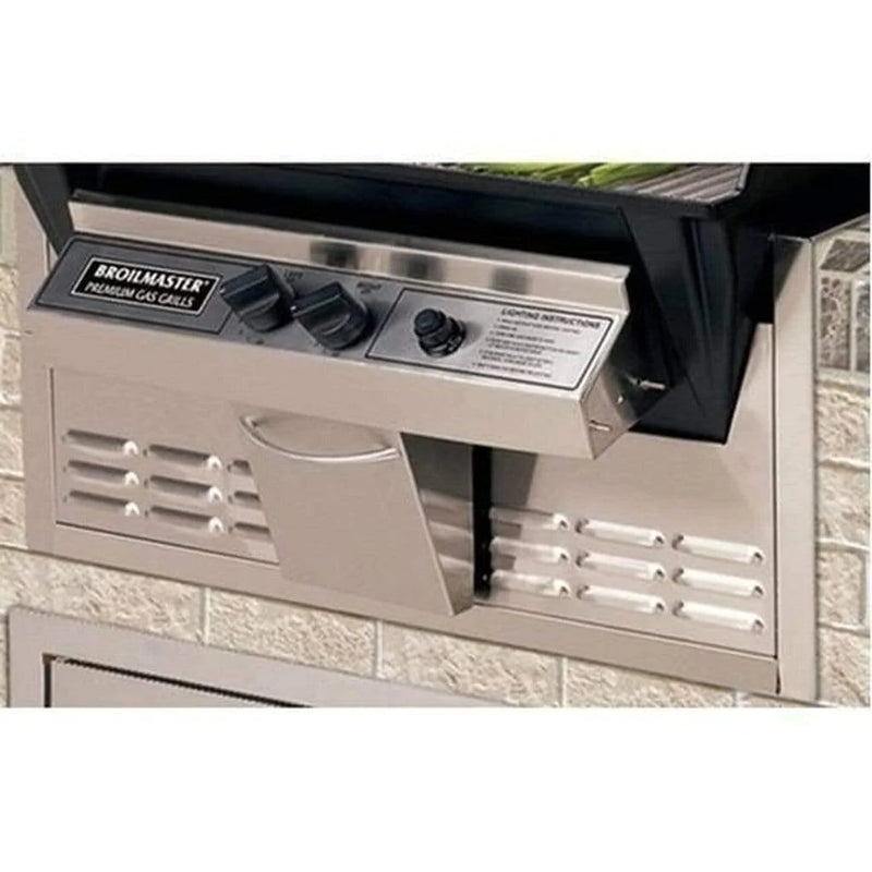 Broilmaster - 26-Inch Built-In Grill - Charcoal - C3