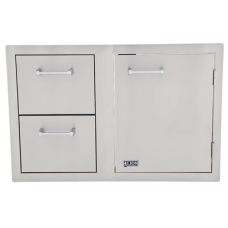 Lion 33 Inch Access Door & Double Drawer Combo - L3320