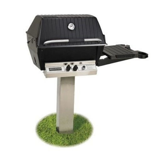 Broilmaster P3X - 27-Inch 2-Burner Stainless Steel in Ground Post Grill - Natural Gas - P3PK6N