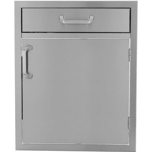 Pacific Coast Manufacturing 260 Series 21-Inch Stainless Steel Door and Drawer Combo (Open Box) - PCM-260-SDHDR21-OB