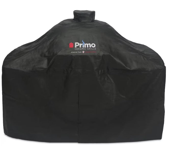 Primo Grill Cover for XL 400 in Cart with SS Side Tables or Cypress Compact Table, LG 300 in Cart with SS Side Tables, JR 200 in Cypress Table - PG00414