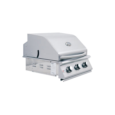 RCS Premier - 26-Inch 3-Burner Built-In Grill - Liquid Propane Gas - RJC26ALP