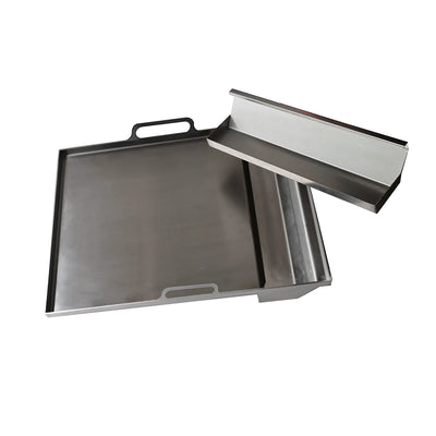RCS Dual Plate SS Griddle -by Le Griddle for Cutlass Pro Series Grills - RSSG4