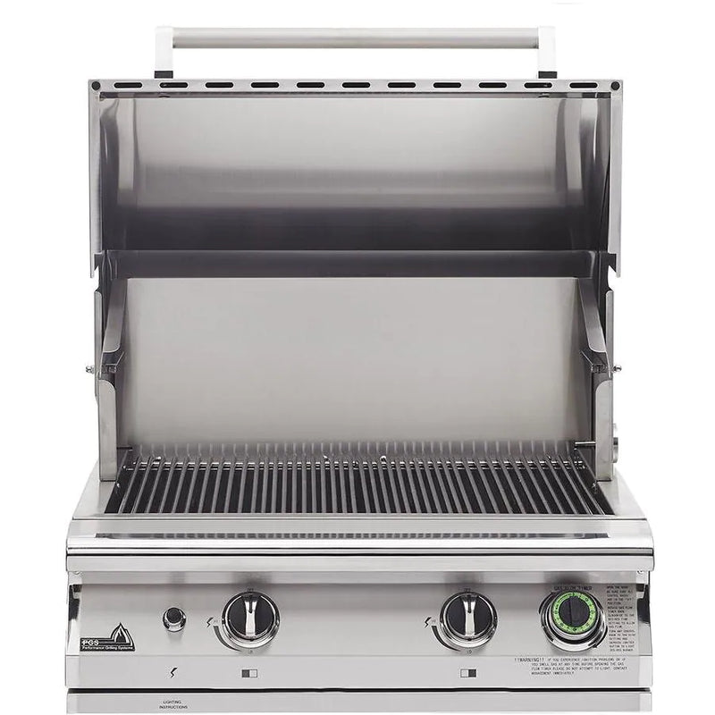PGS T-Series Commercial - 30-Inch 2-Burner Built-In Grill - Liquid Propane Gas - S27TLP