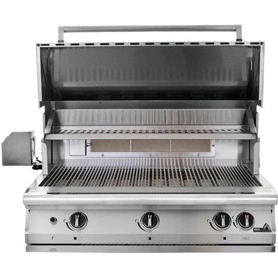 PGS Legacy Pacifica Gourmet - 39-Inch 3-Burner Built-In Grill - Natural Gas - S36RNG