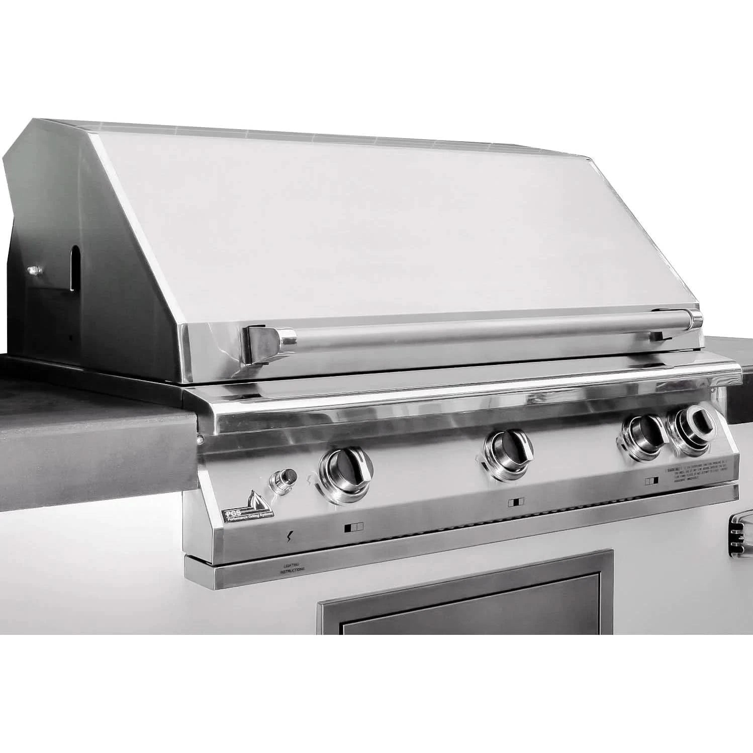 Propane Grill Timer PGS T-Series Commercial Built-In Propane Gas Grill W/ Timer - S36TLP