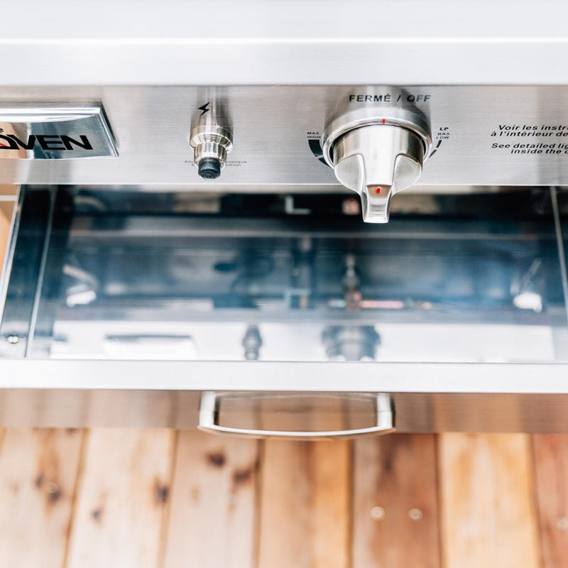 Summerset Built In / Countertop Liquid Propane Gas Outdoor Pizza Oven - SS-OVBI-LP