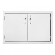 Summerset Double Access Doors with Masonry Frame, 33 Inch - SSDD-33M