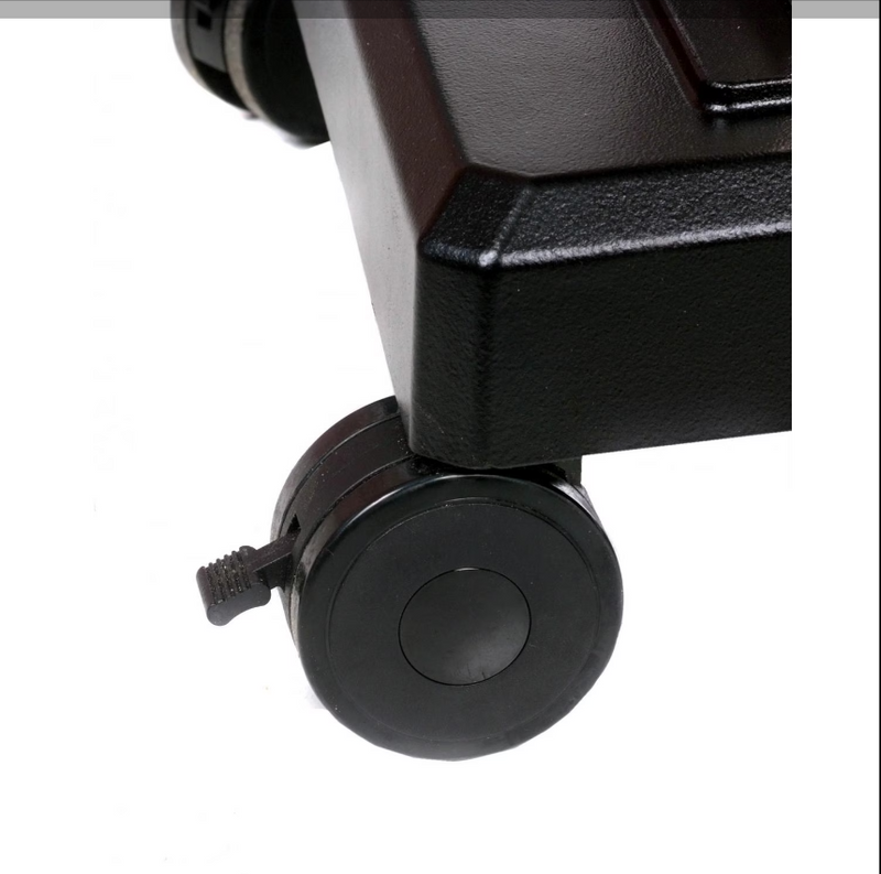 PGS A Series A40 - 2-Burner Black Portable Pedestal Base Grill - Natural Gas - A40NG + ABPED + ANC