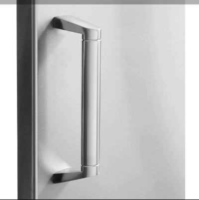 Eloquence 24-Inch Stainless Steel Reversible Single Access Door, Horizontal, Contempo - Eloquence-260-SH-2014 + Eloquence-350H-Handle