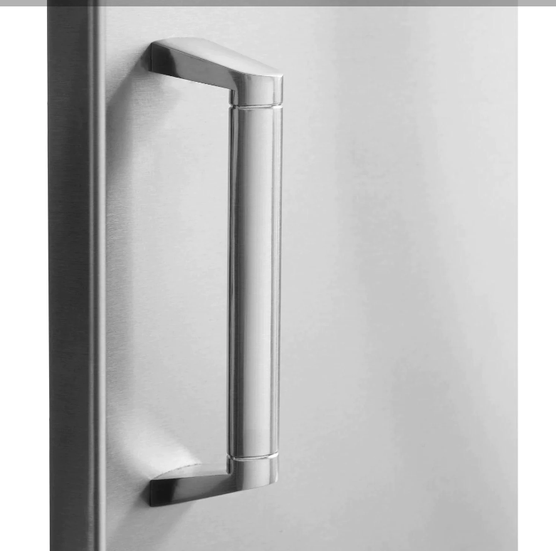 Eloquence 12-Inch Stainless Steel Reversible Single Access Door Contempo - Eloquence-260-SH-12X12 + Eloquence-350H-Handle