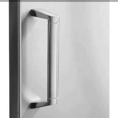 Eloquence 28-Inch Stainless Steel Reversible Single Access Door, Horizontal, Contempo - Eloquence-260-SH-2417 + Eloquence-350H-Handle