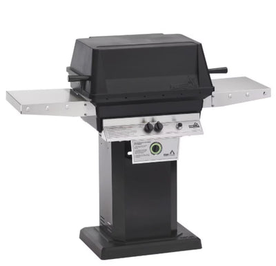 PGS T-Series T40 Commercial - 2-Burner Black Patio Base Grill - Natural Gas - T40NG + ABPED + ANB