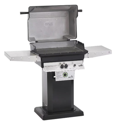 PGS T-Series T40 Commercial - 2-Burner Black Patio Base Grill - Natural Gas - T40NG + ABPED + ANB