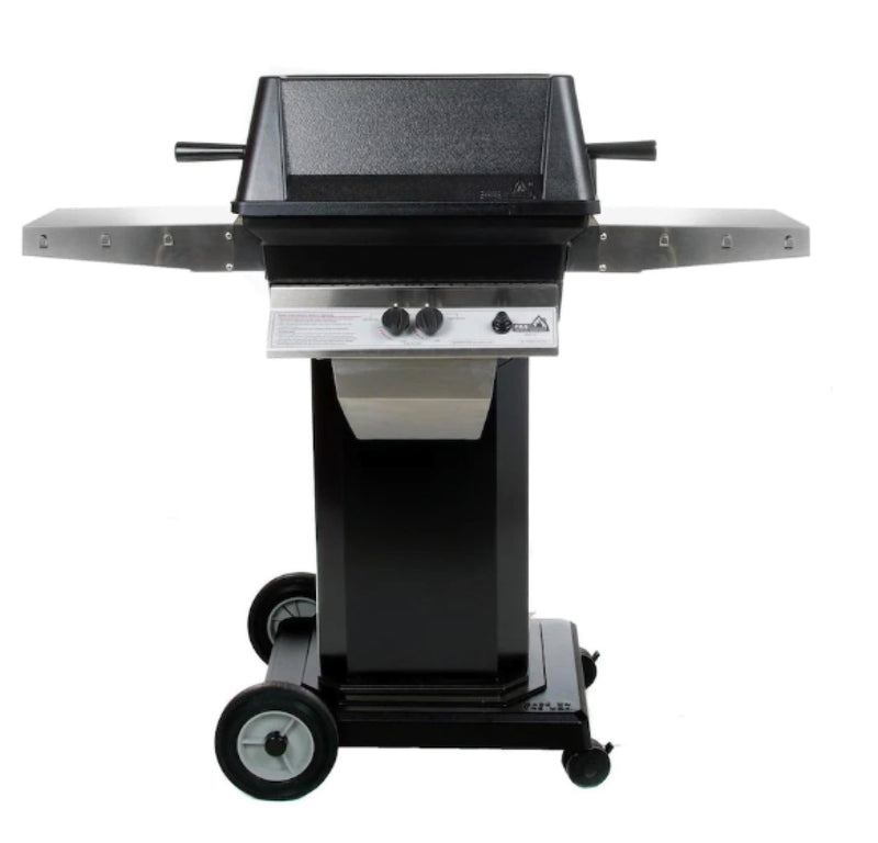 PGS A Series A40 - 2-Burner Stainless Steel Patio Base Grill - Liquid Propane Gas - A40LP + ASPED + ANB