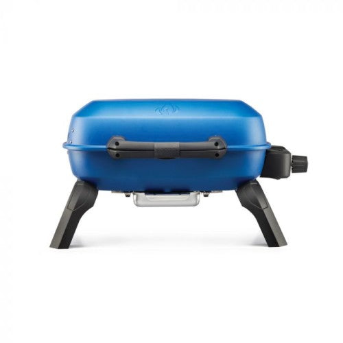 Napoleon TQ240-Bl TRAVELQ 240 Portable Blue Tabletop Liquid Propane Gas Grill - TQ240-BL