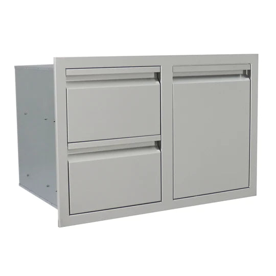 RCS Double Drawer/Liquid Propane Gas Tank Drawer Combo - VDCL1
