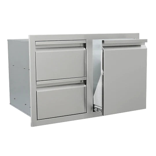 RCS Double Drawer/Liquid Propane Gas Tank Drawer Combo - VDCL1