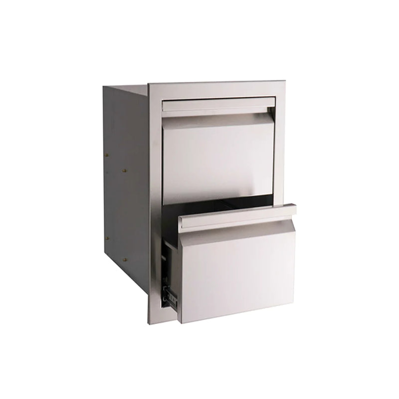 RCS Valiant Stainless Double Drawer Fully Enclosed - VDR1