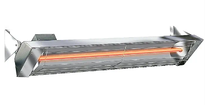 Infratech W Series 61 1/4 Inch 3000W Single Element Electric Infrared Patio Heater 240V In Bronze -W3024BR